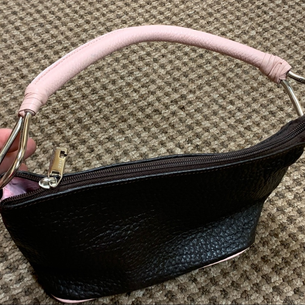 Cecconi Piero Brown/Pink Leather Silver hardware